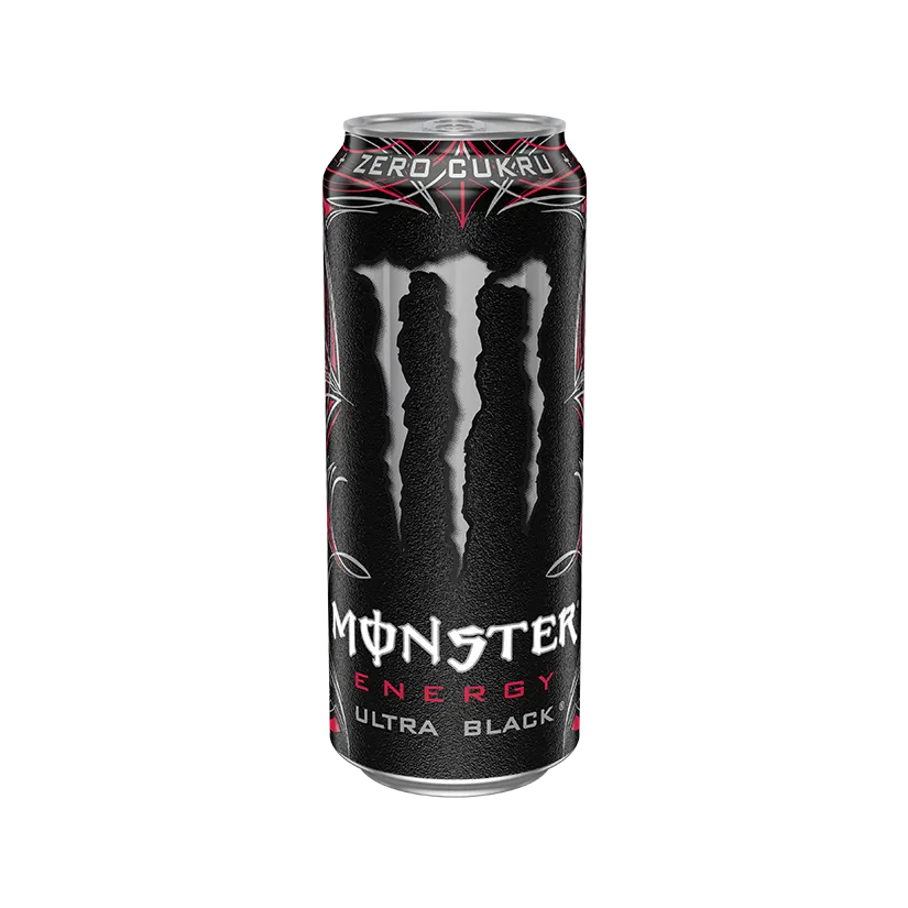 Monster Ultra Black - 500 ml