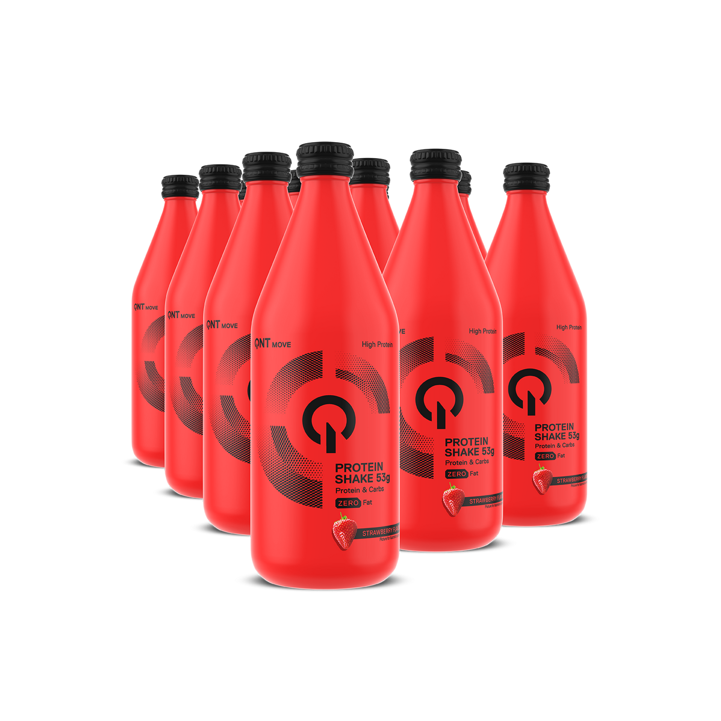 Protein Shake Glass Bottle | 500 ml