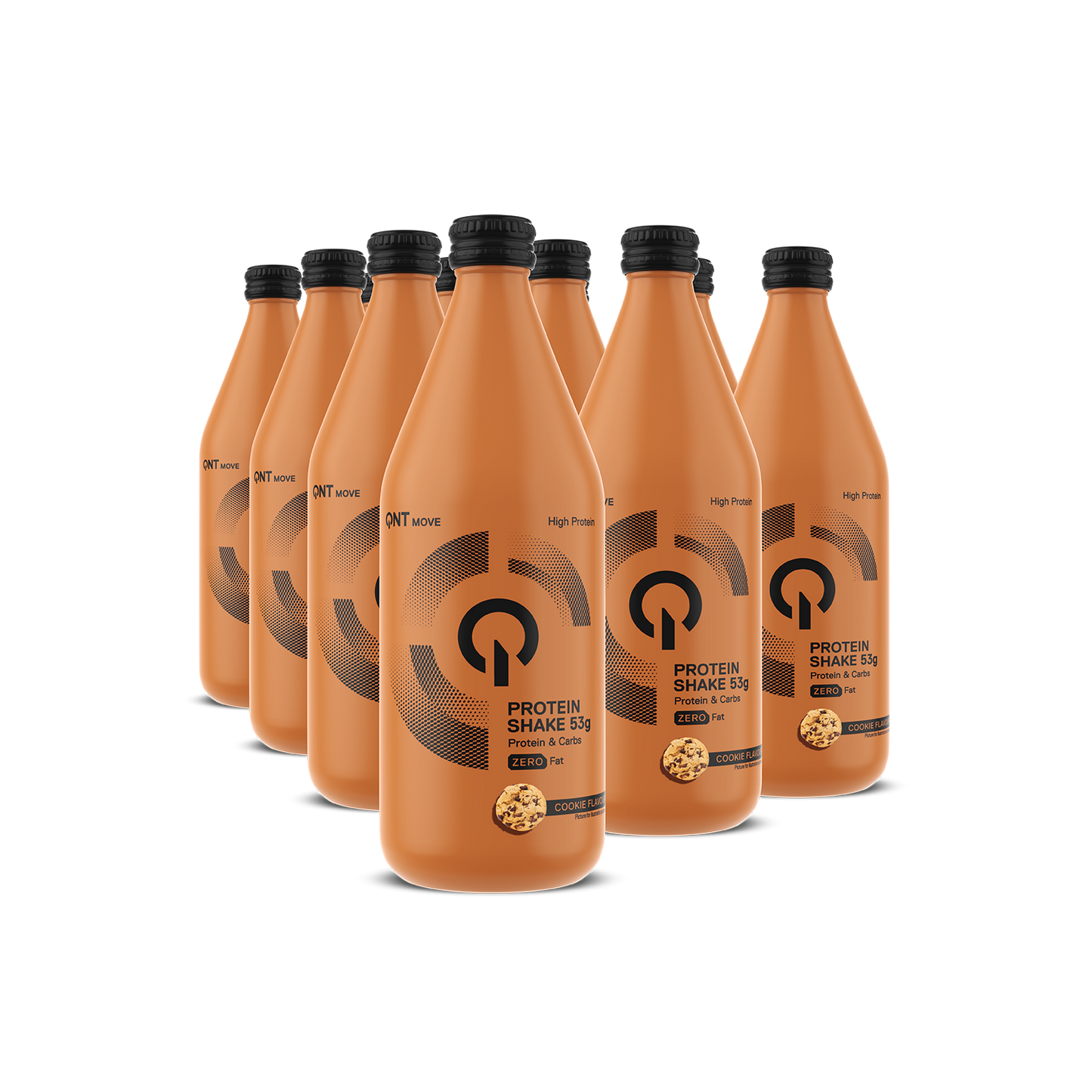 Protein Shake Glass Bottle | 500 ml