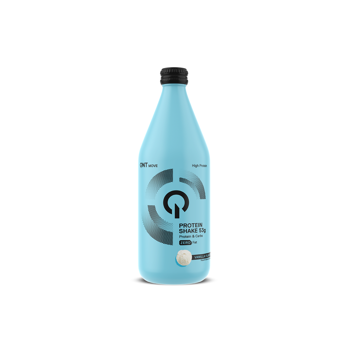 Protein Shake Glass Bottle | 500 ml