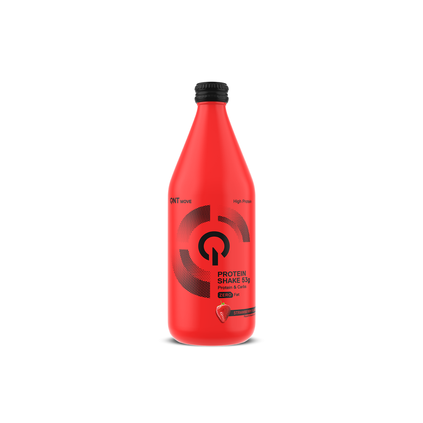 Protein Shake Glass Bottle | 500 ml
