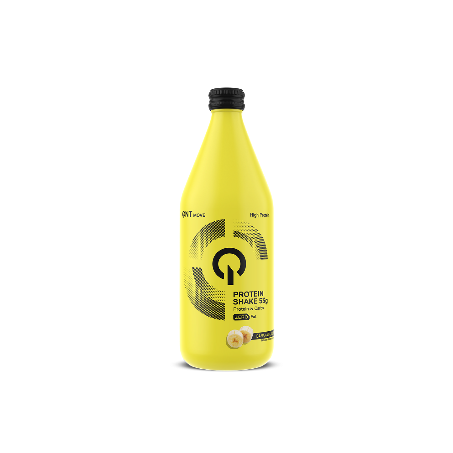 Protein Shake Glass Bottle | 500 ml