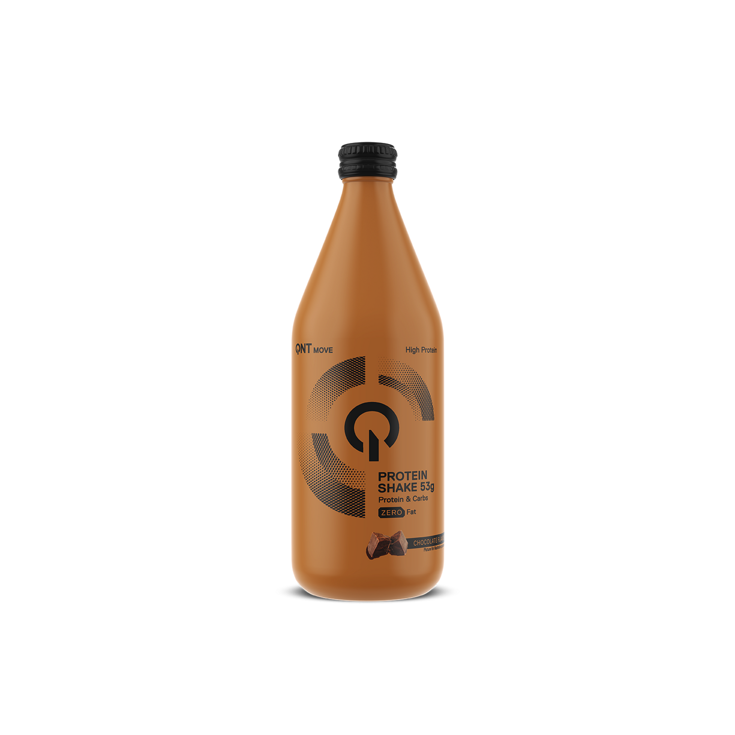 Protein Shake Glass Bottle | 500 ml