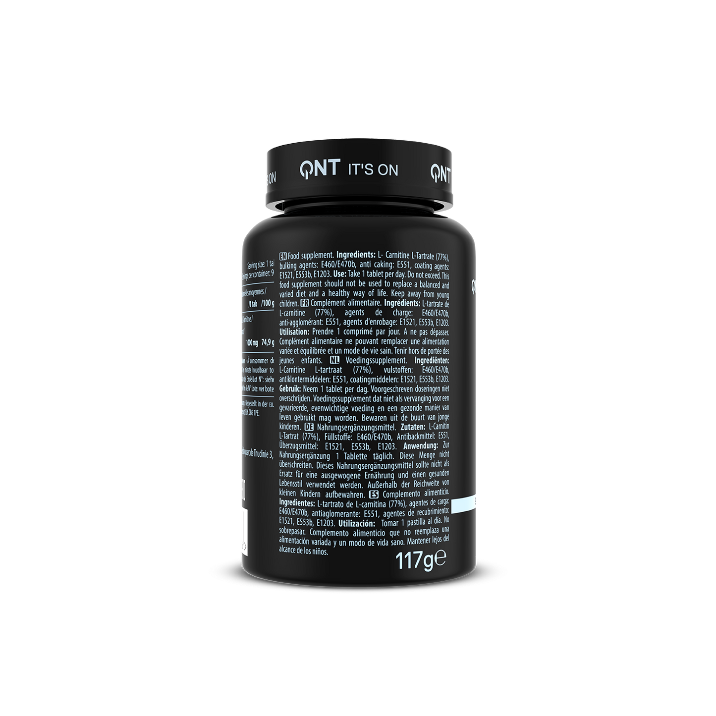 Maxi L-Carnitine 1000 mg | 90 Tablets