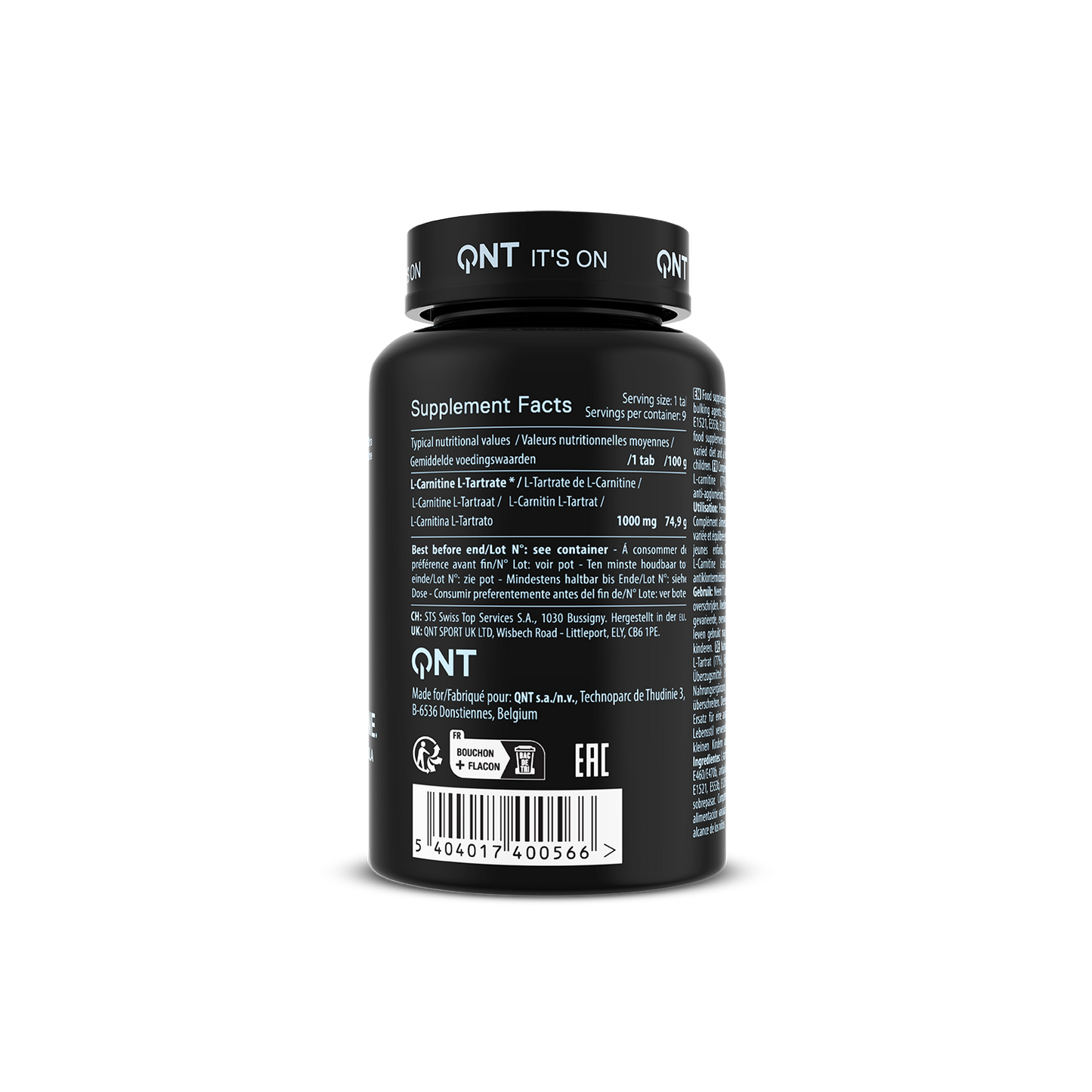 Maxi L-Carnitine 1000 mg | 90 Tablets